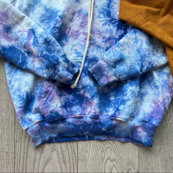 Big Bud Press Tie Dye and Marigold Hoodie Pullover Sweatshirts Size XS - Picture 4 of 6